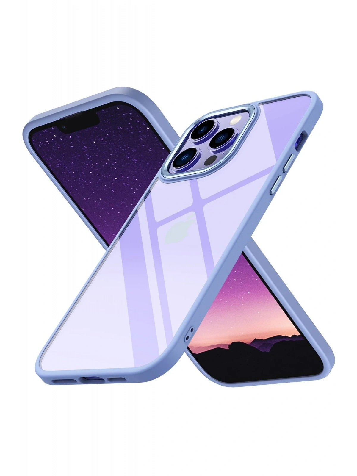 Newface Apple iPhone 14 Pro Kılıf Power Silikon - Lila