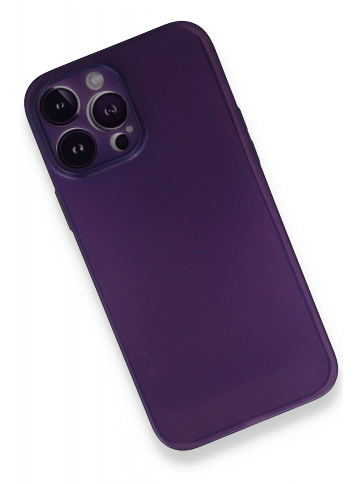 Newface Apple iPhone 14 Pro Kılıf PP Ultra İnce Kapak - Mor