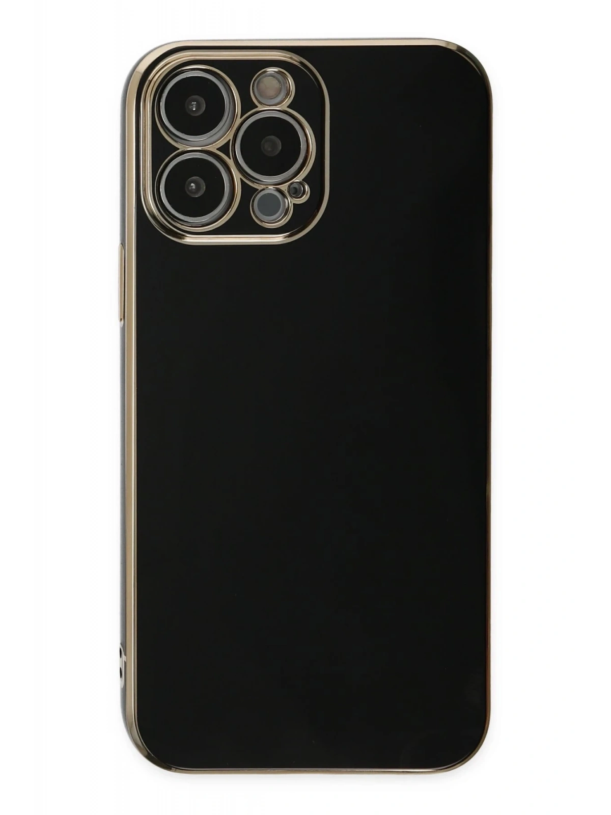 Newface Apple iPhone 14 Pro Kılıf Volet Silikon - Siyah