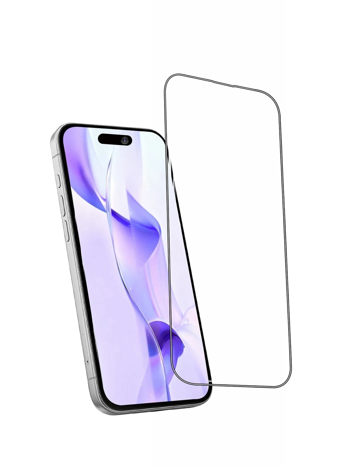 Newface Apple iPhone 14 Pro Max Bilvis 5in1 3D Magic Cam Ekran Koruyucu - Siyah