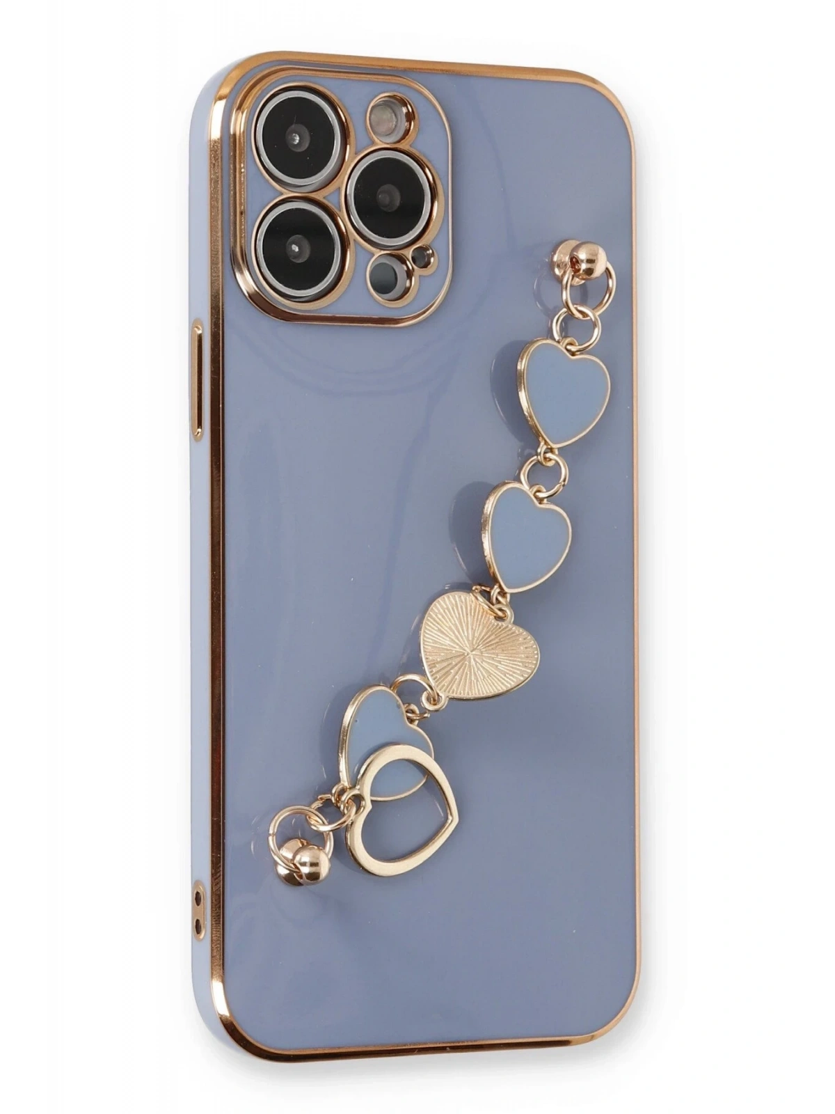 Newface Apple iPhone 14 Pro Max Kılıf Esila Silikon - Gri