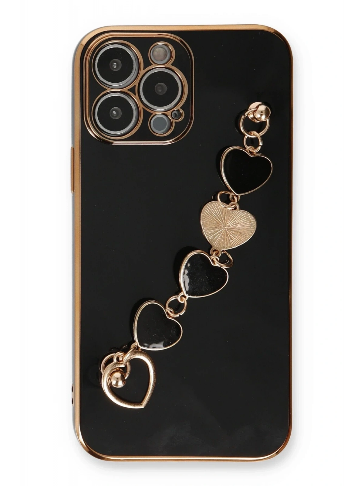 Newface Apple iPhone 14 Pro Max Kılıf Esila Silikon - Siyah