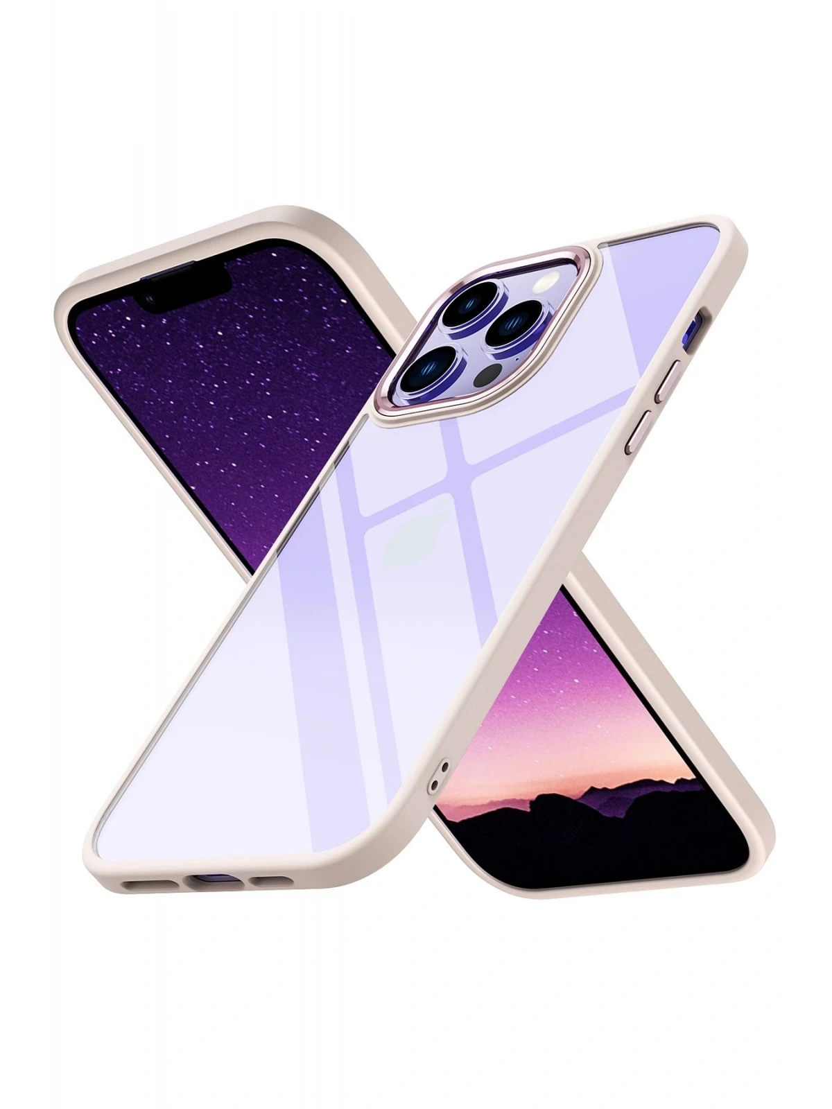 Newface Apple iPhone 14 Pro Max Kılıf Power Silikon - Rose
