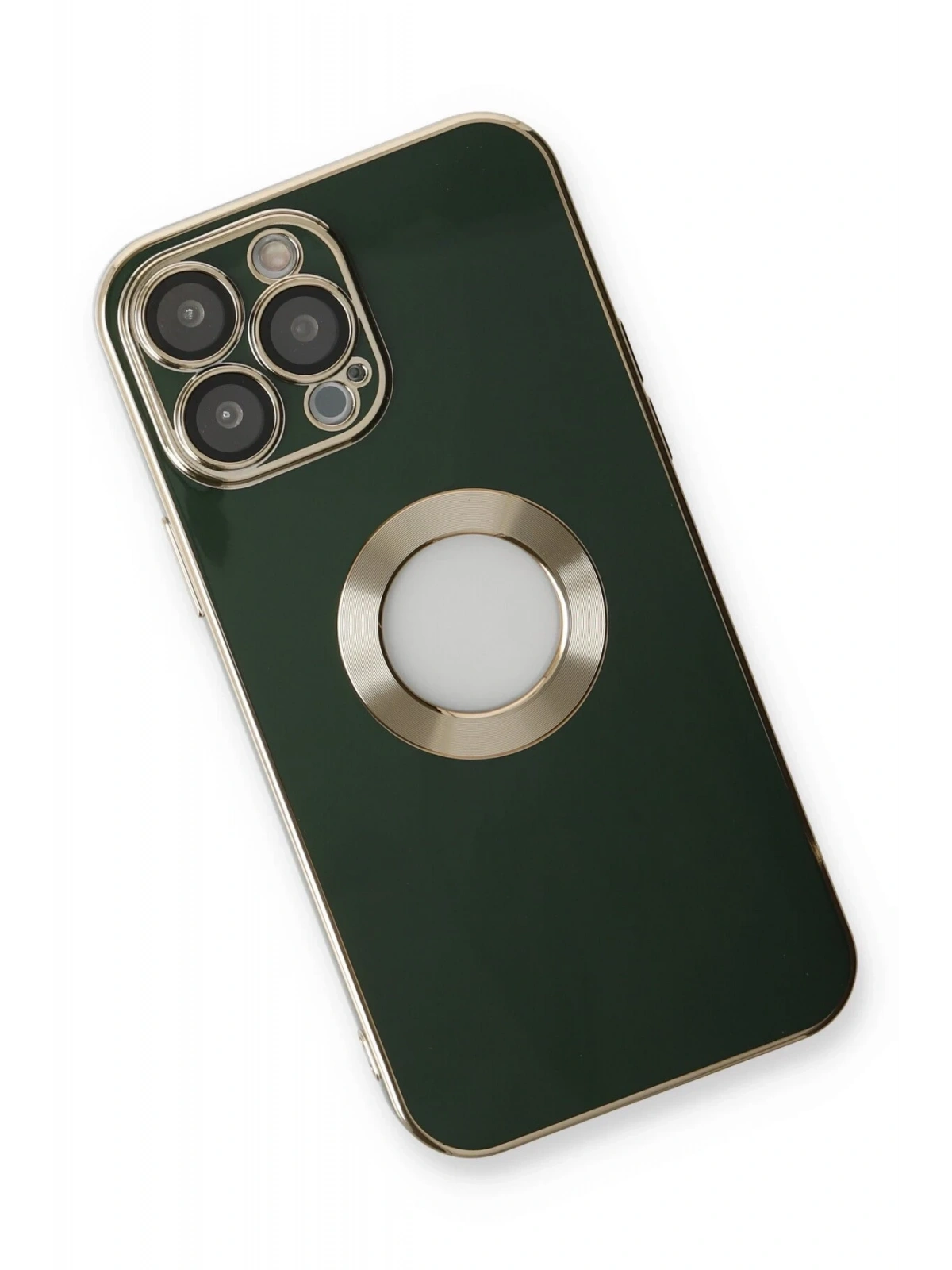 Newface Apple iPhone 14 Pro Max Kılıf Store Silikon - Yeşil