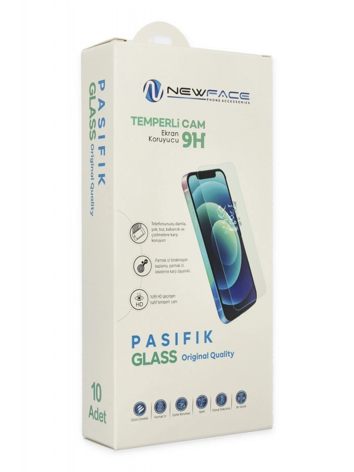Newface Apple iPhone 14 Pro Max Pasifik Cam Ekran Koruyucu