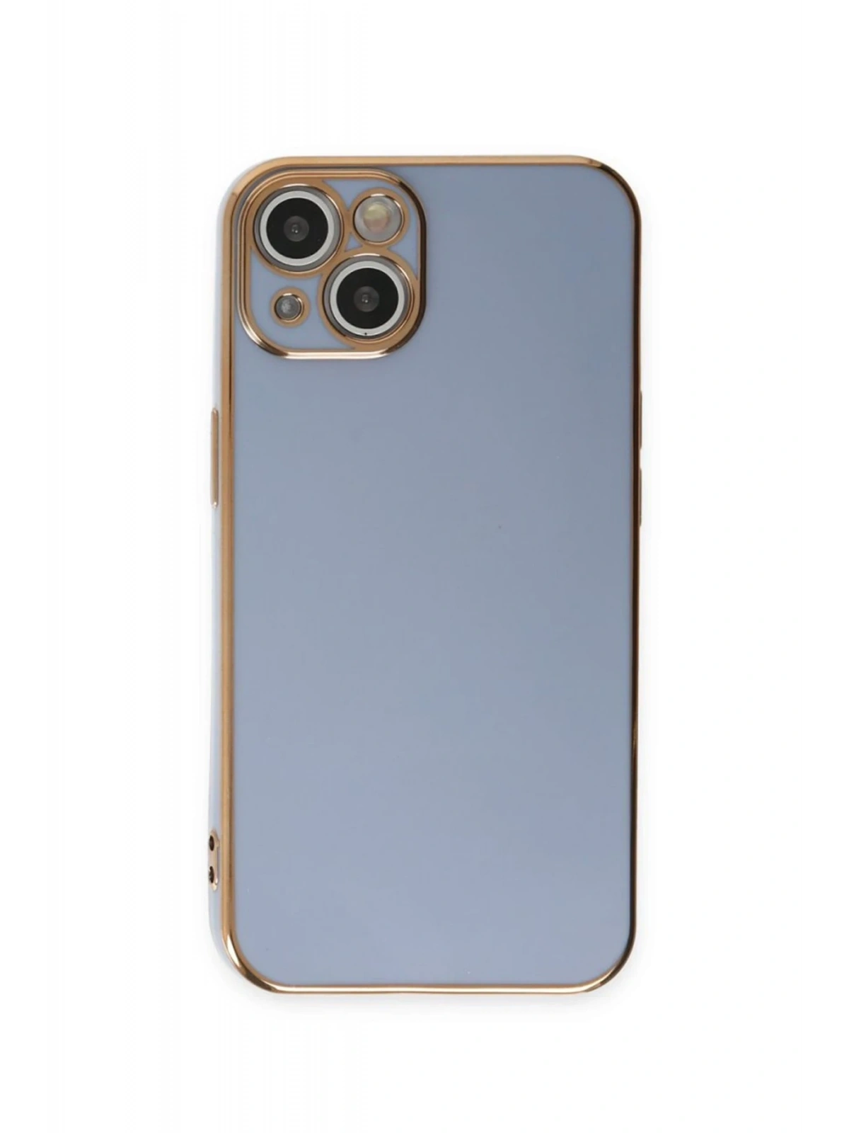 Newface Apple iPhone 15 Kılıf Volet Silikon - Mavi