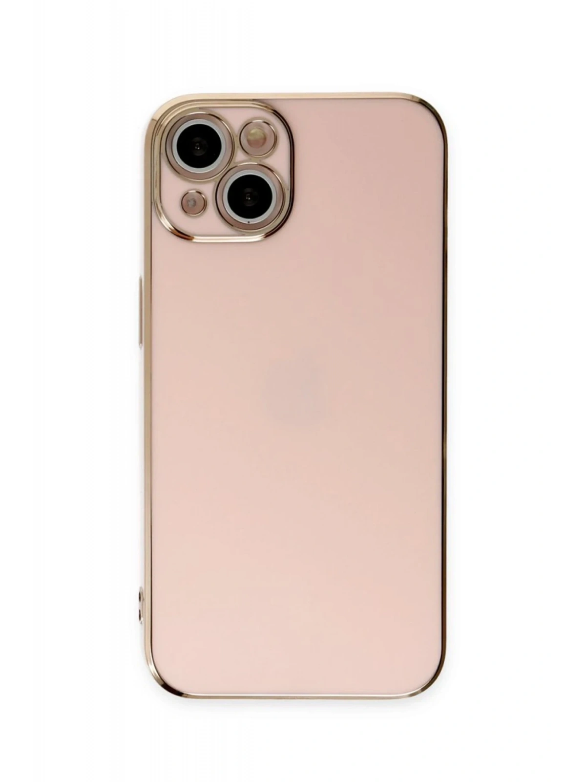 Newface Apple iPhone 15 Kılıf Volet Silikon - Pembe