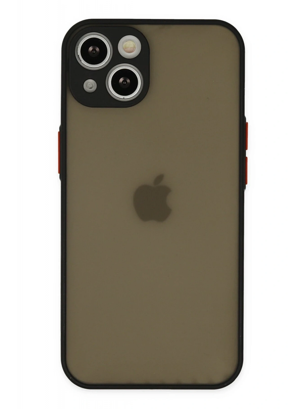 Newface Apple iPhone 15 Plus Kılıf Montreal Silikon Kapak - Siyah