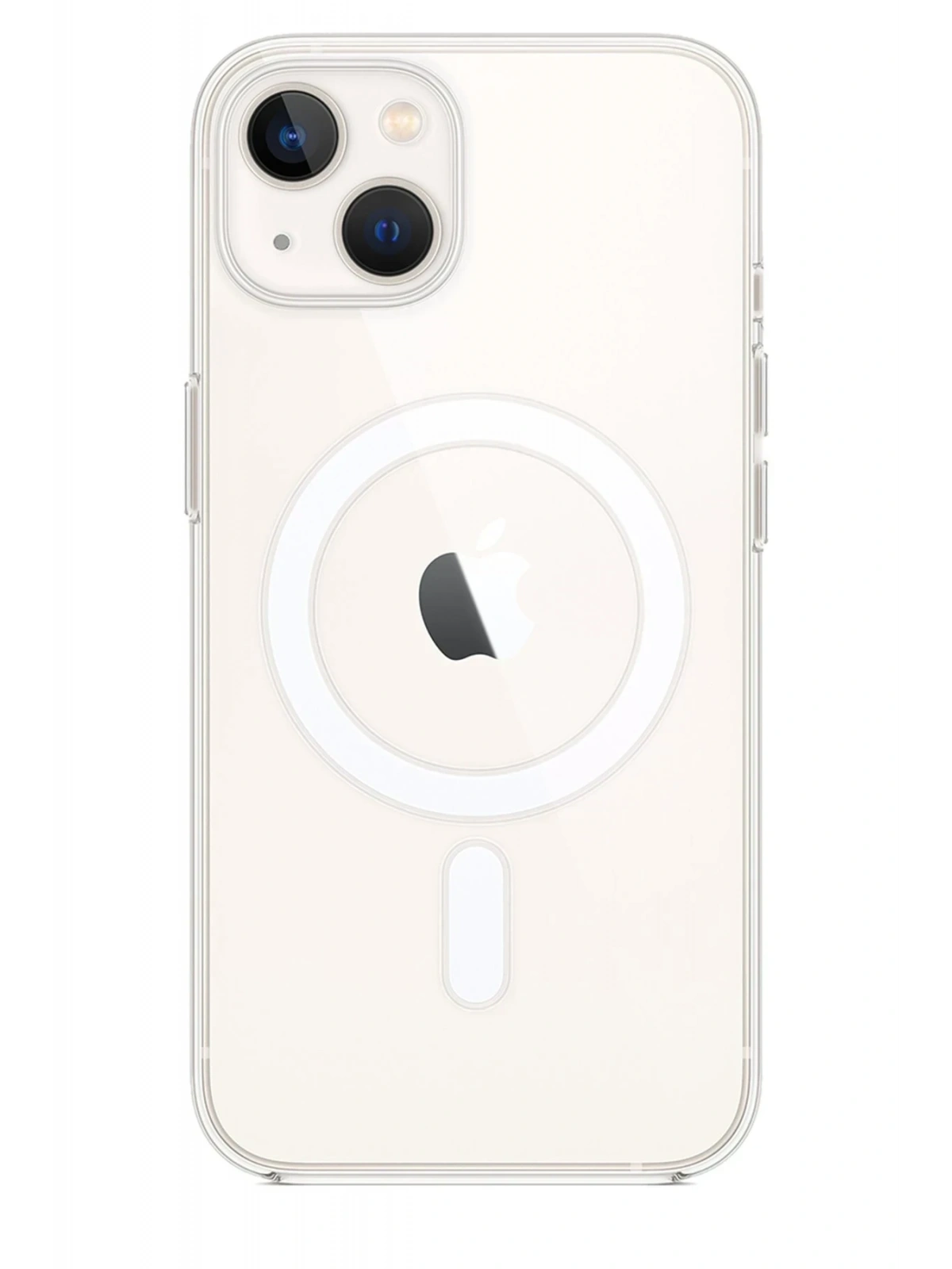 Newface Apple iPhone 15 Plus Kılıf Pc Real Magsafe Kapak - Şeffaf