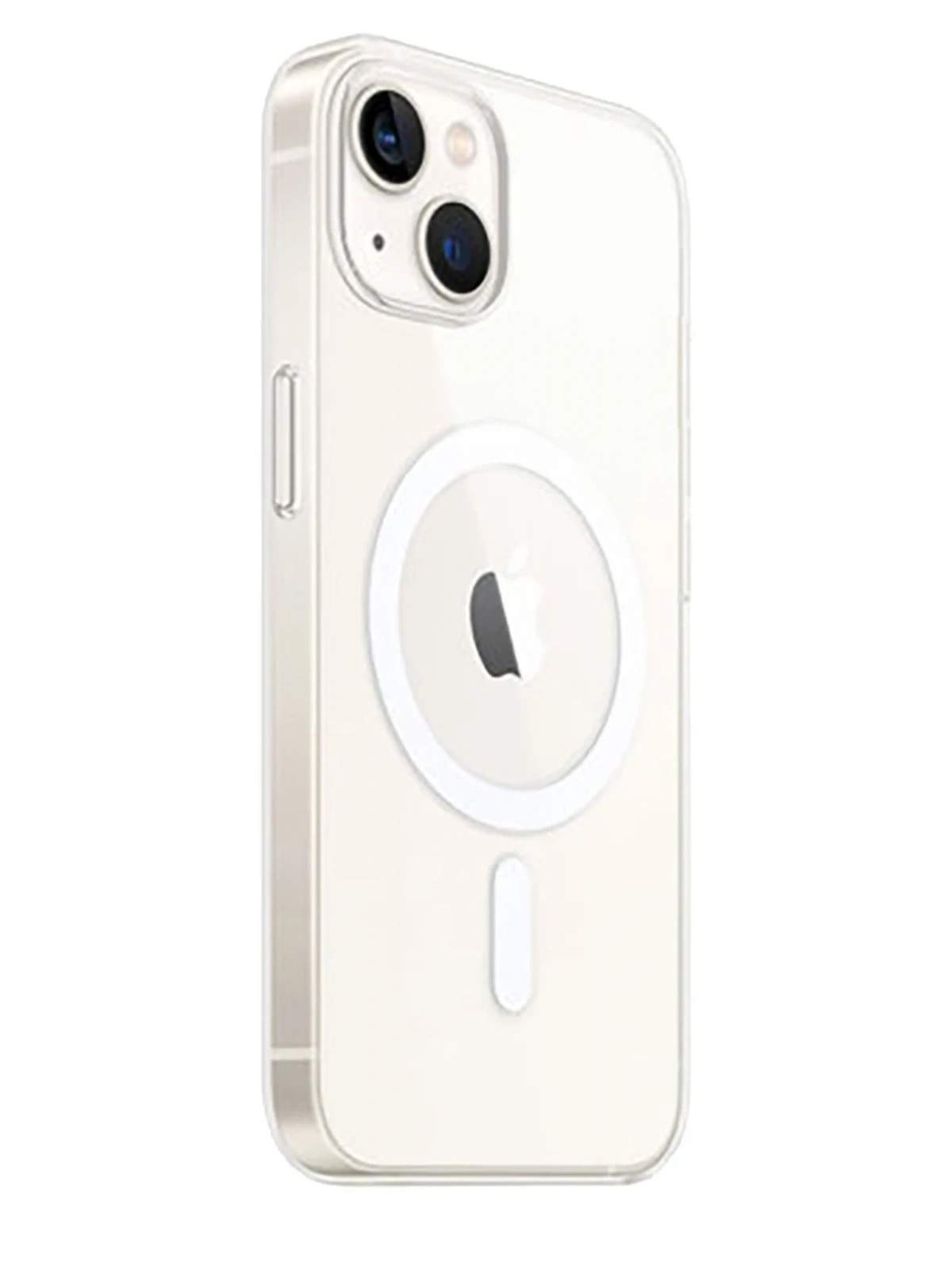 Newface Apple iPhone 15 Plus Kılıf Pc Real Magsafe Kapak - Şeffaf
