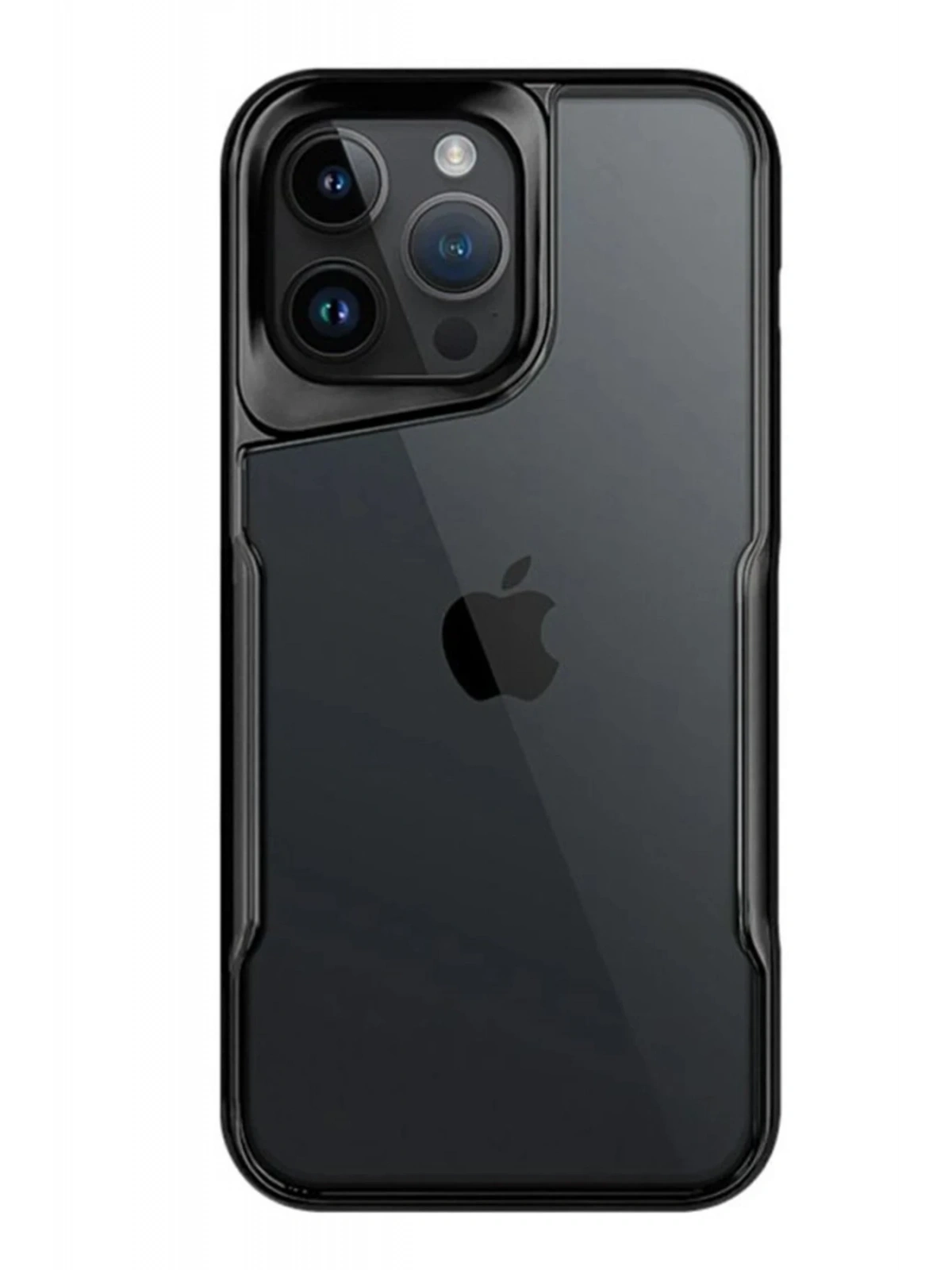 Newface Apple iPhone 15 Pro Kılıf Boyi Silikon Kapak - Siyah
