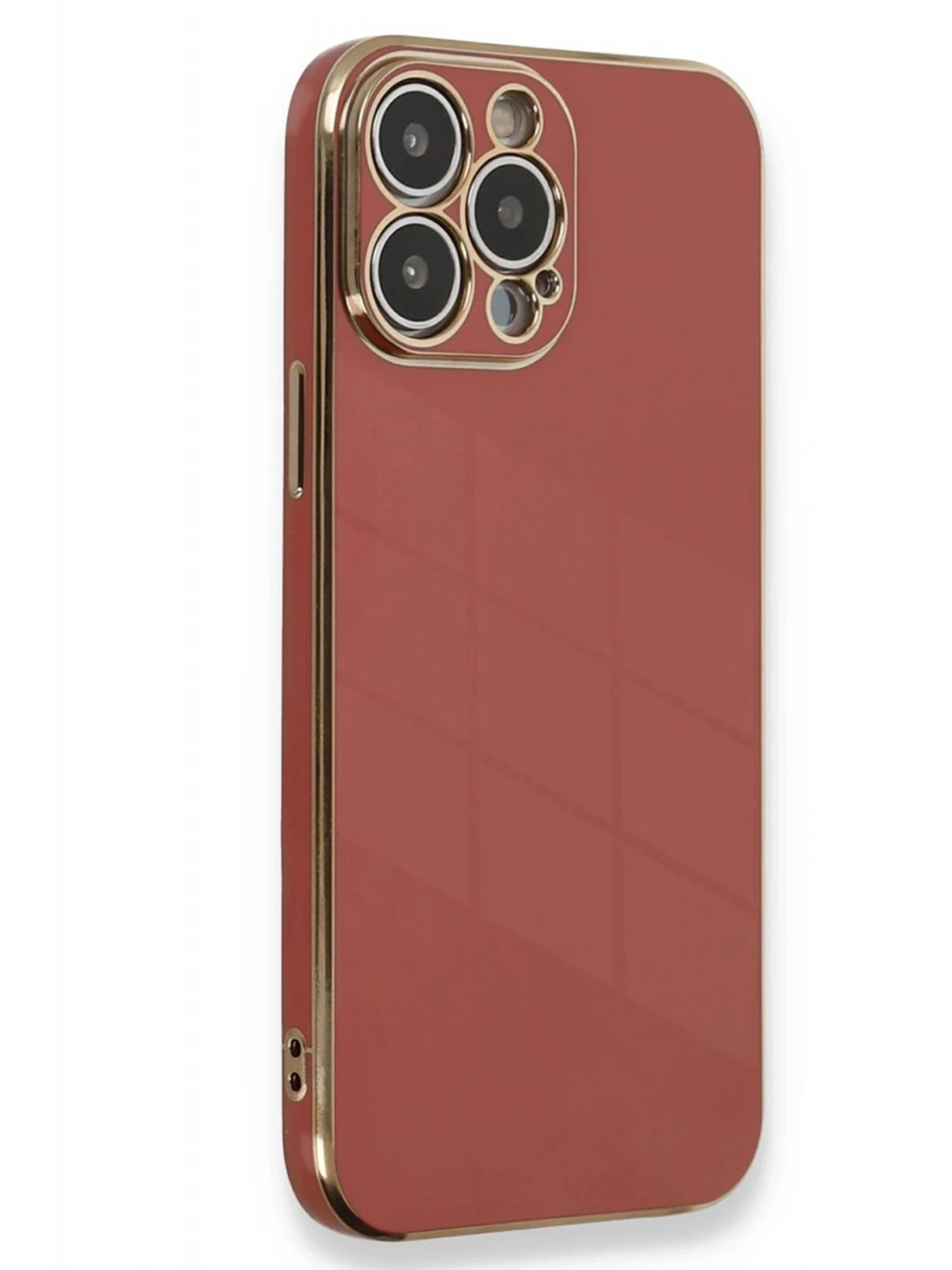 Newface Apple iPhone 15 Pro Kılıf Volet Silikon - Kırmızı