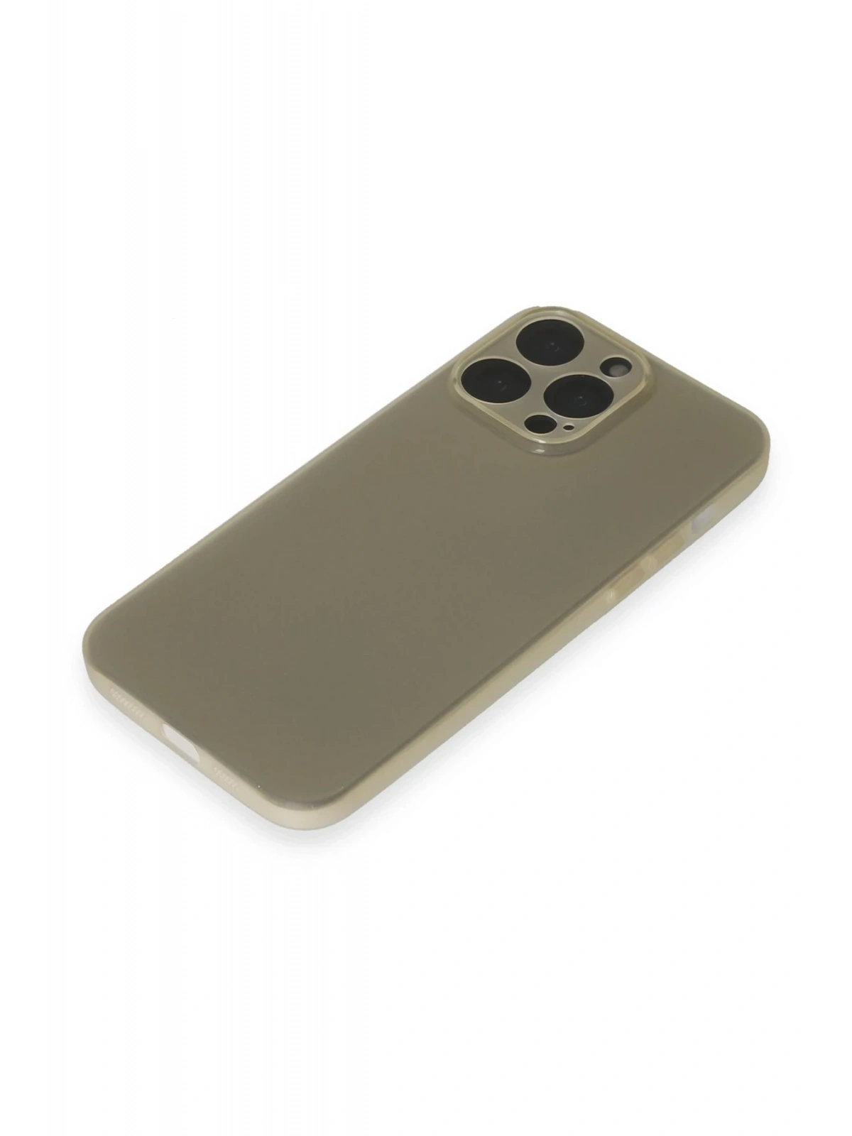 Newface Apple iPhone 15 Pro Max Kılıf Puma Silikon - Gold