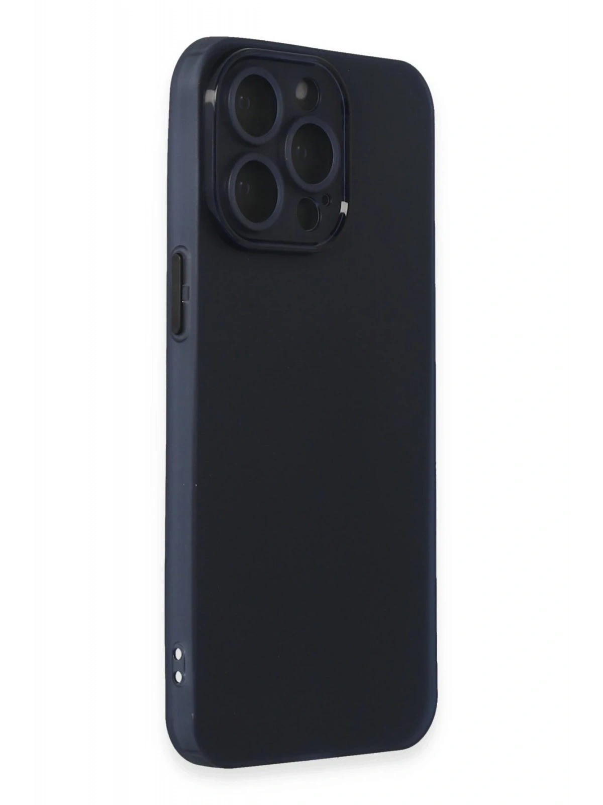 Newface Apple iPhone 15 Pro Max Kılıf Puma Silikon - Lacivert