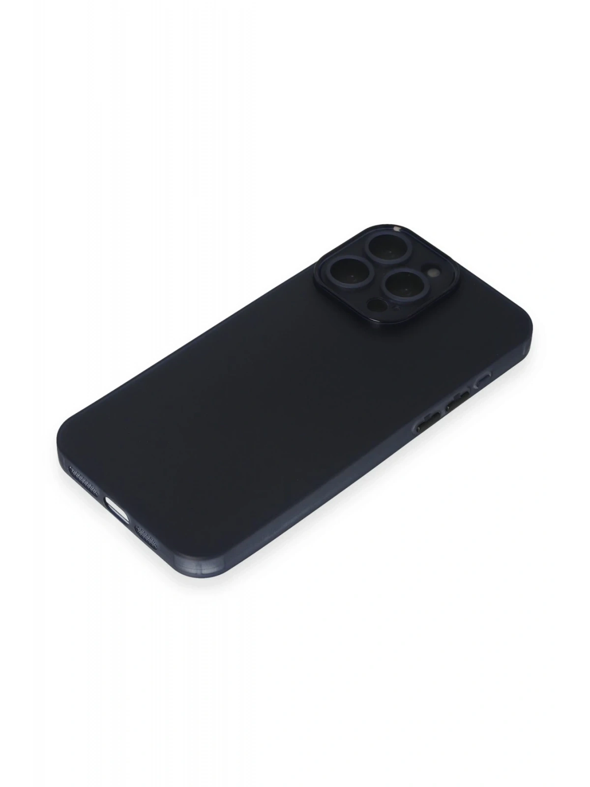 Newface Apple iPhone 15 Pro Max Kılıf Puma Silikon - Lacivert