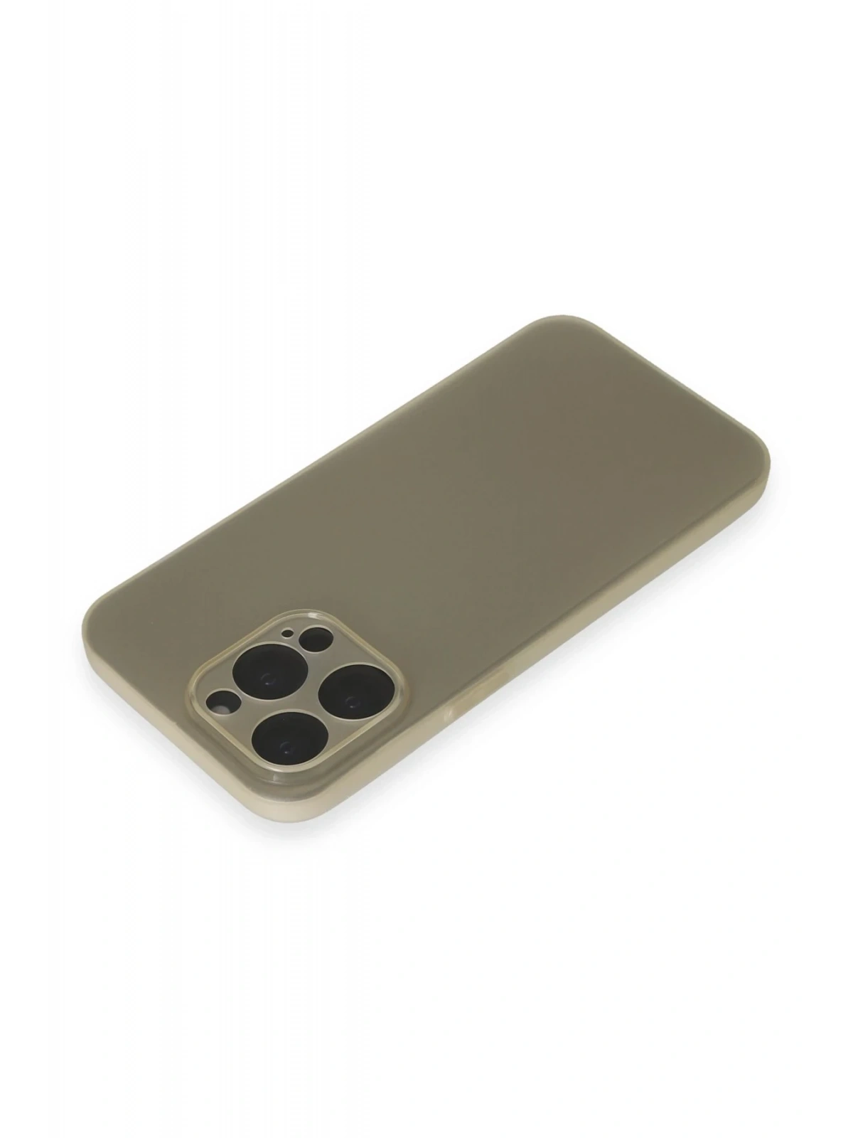 Newface Apple iPhone 15 Pro Max Kılıf Puma Silikon - Titan Gri