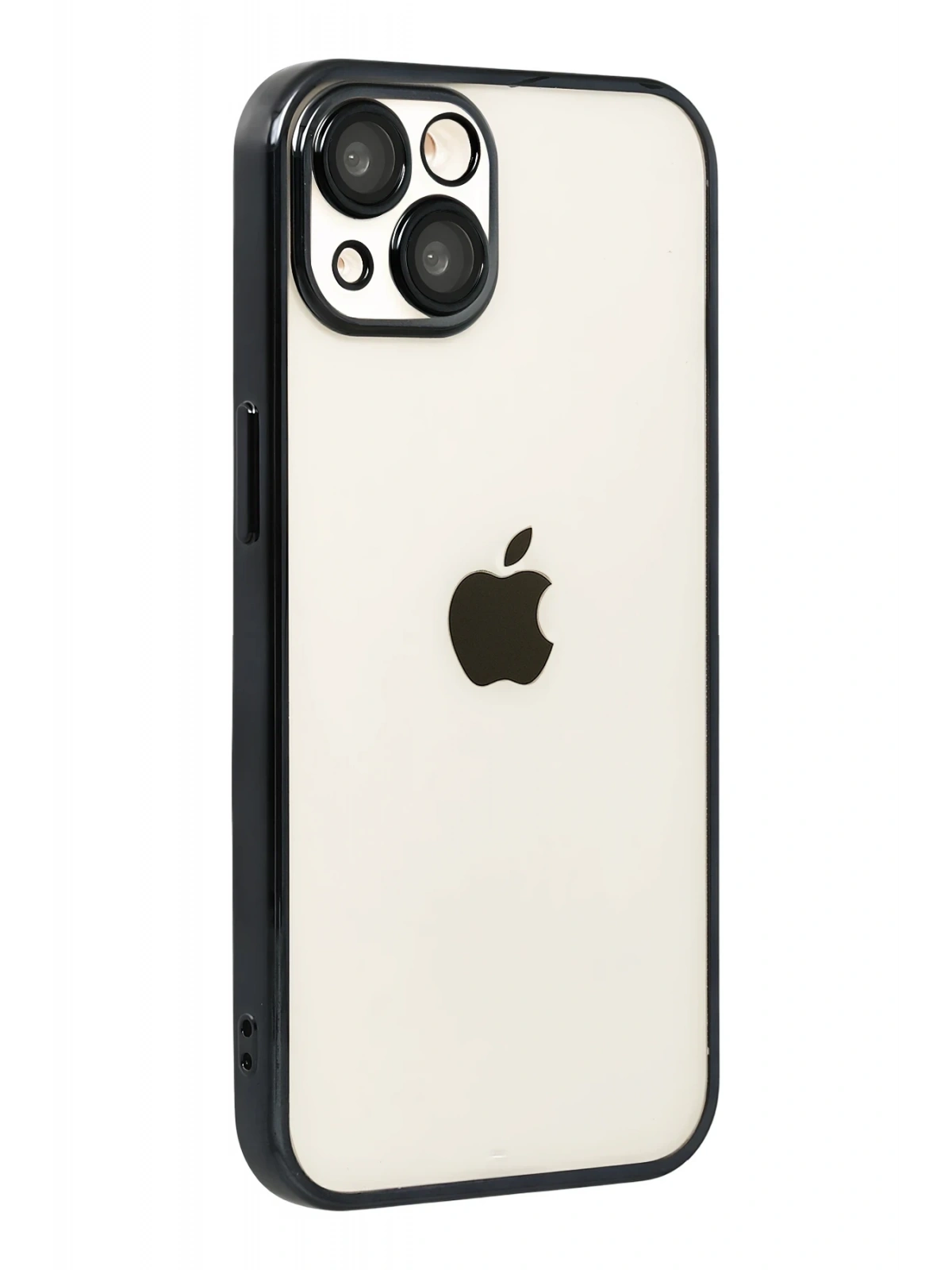 Newface Apple iPhone 15 Razer Lensli Silikon - Siyah