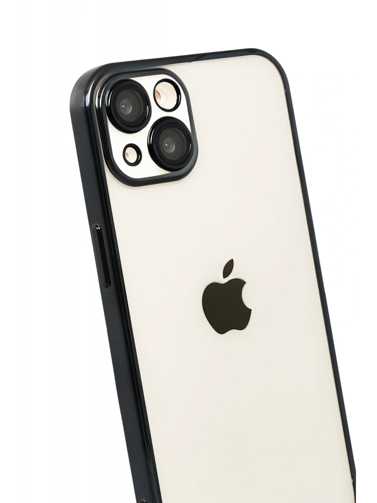 Newface Apple iPhone 15 Razer Lensli Silikon - Siyah