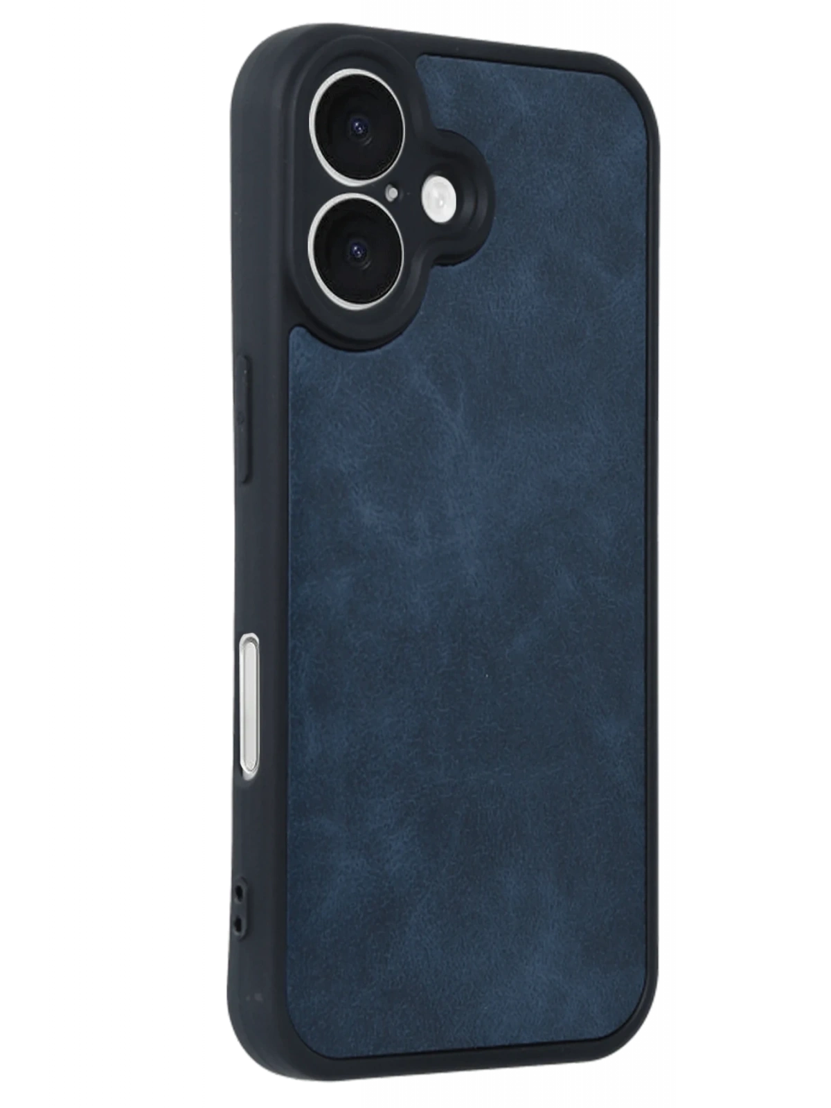 Newface Apple iPhone 16 Kılıf Aras Deri Kapak - Lacivert