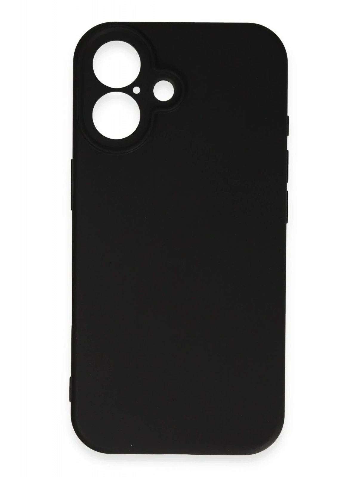Newface Apple iPhone 16 Kılıf First Silikon - Siyah