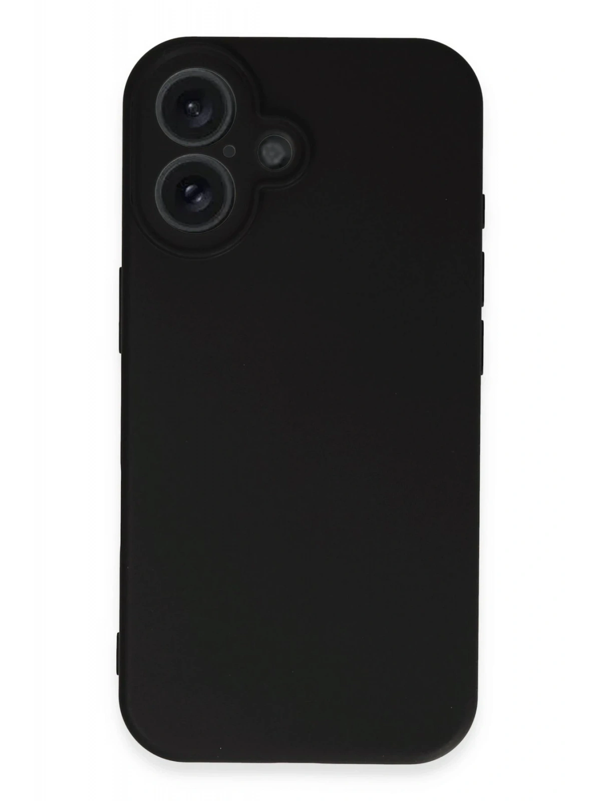 Newface Apple iPhone 16 Kılıf First Silikon - Siyah