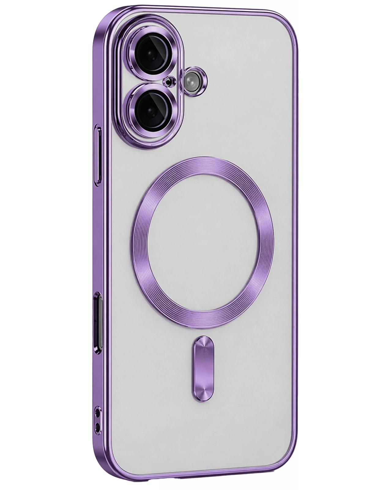Newface Apple iPhone 16 Kılıf Kross Magneticsafe Kapak - Mor