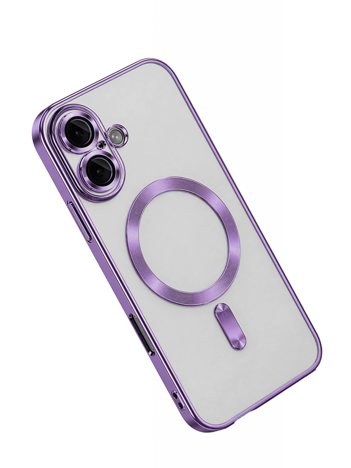 Newface Apple iPhone 16 Kılıf Kross Magneticsafe Kapak - Mor