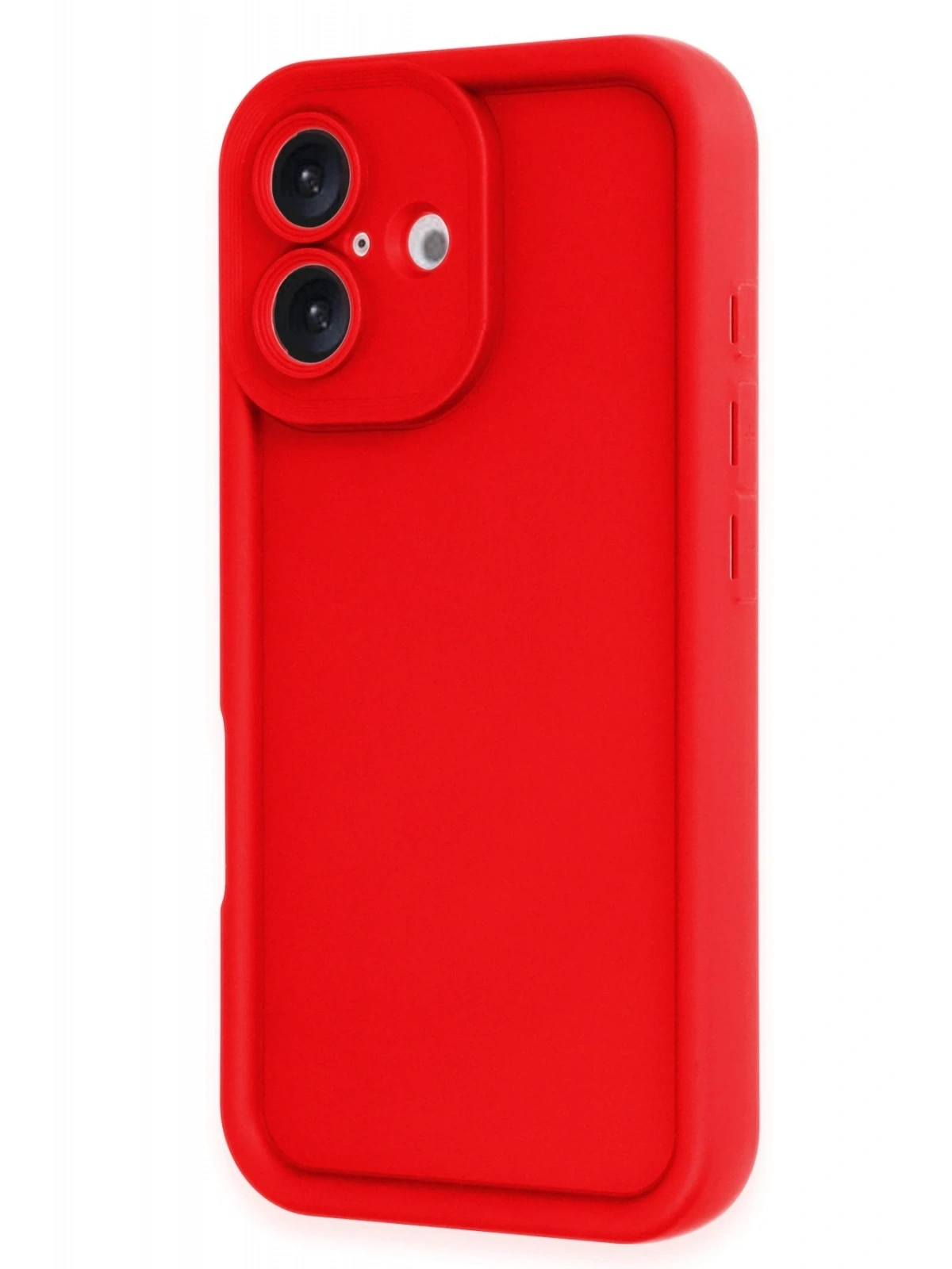 Newface Apple iPhone 16 Kılıf Viera Silikon - Kırmızı
