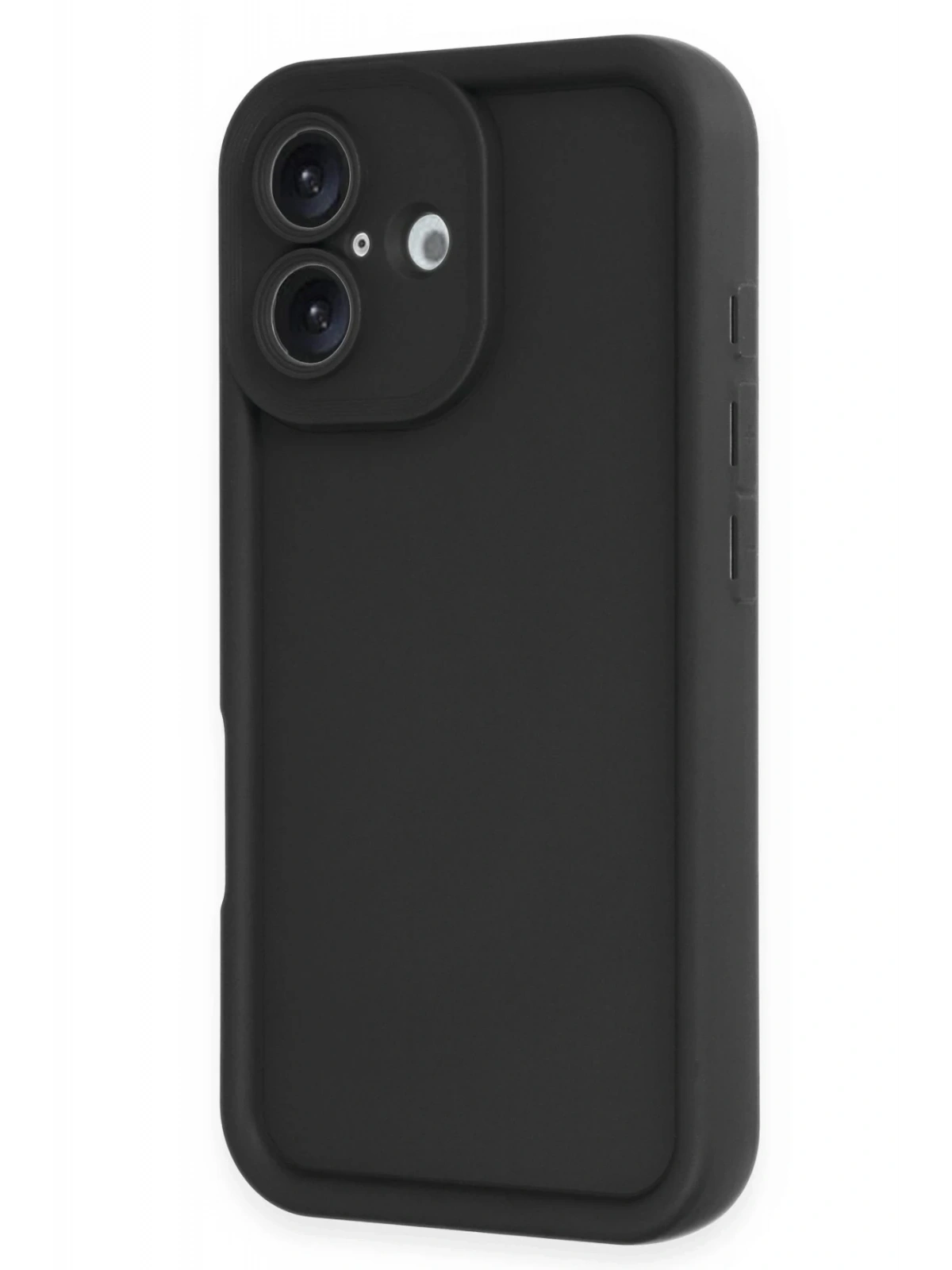 Newface Apple iPhone 16 Kılıf Viera Silikon - Siyah