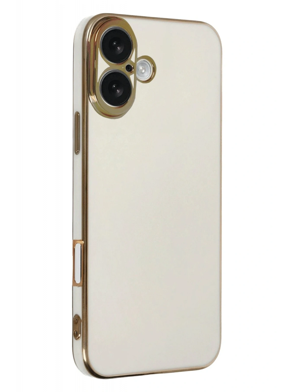 Newface Apple iPhone 16 Kılıf Volet Silikon - Beyaz