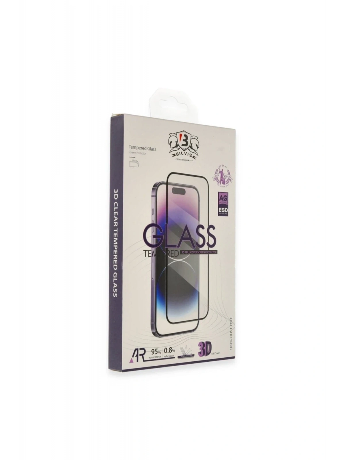 Newface Apple iPhone 16 Plus Bilvis 3D Cam Ekran Koruyucu