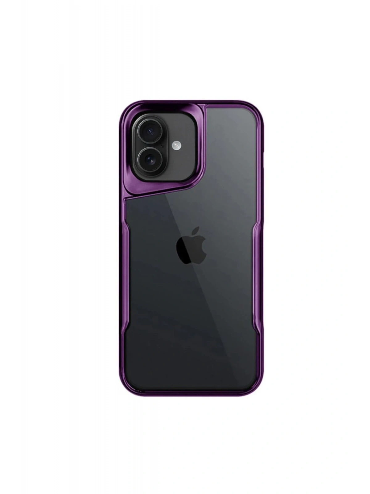 Newface Apple iPhone 16 Plus Kılıf Boyi Silikon Kapak - Derin Mor