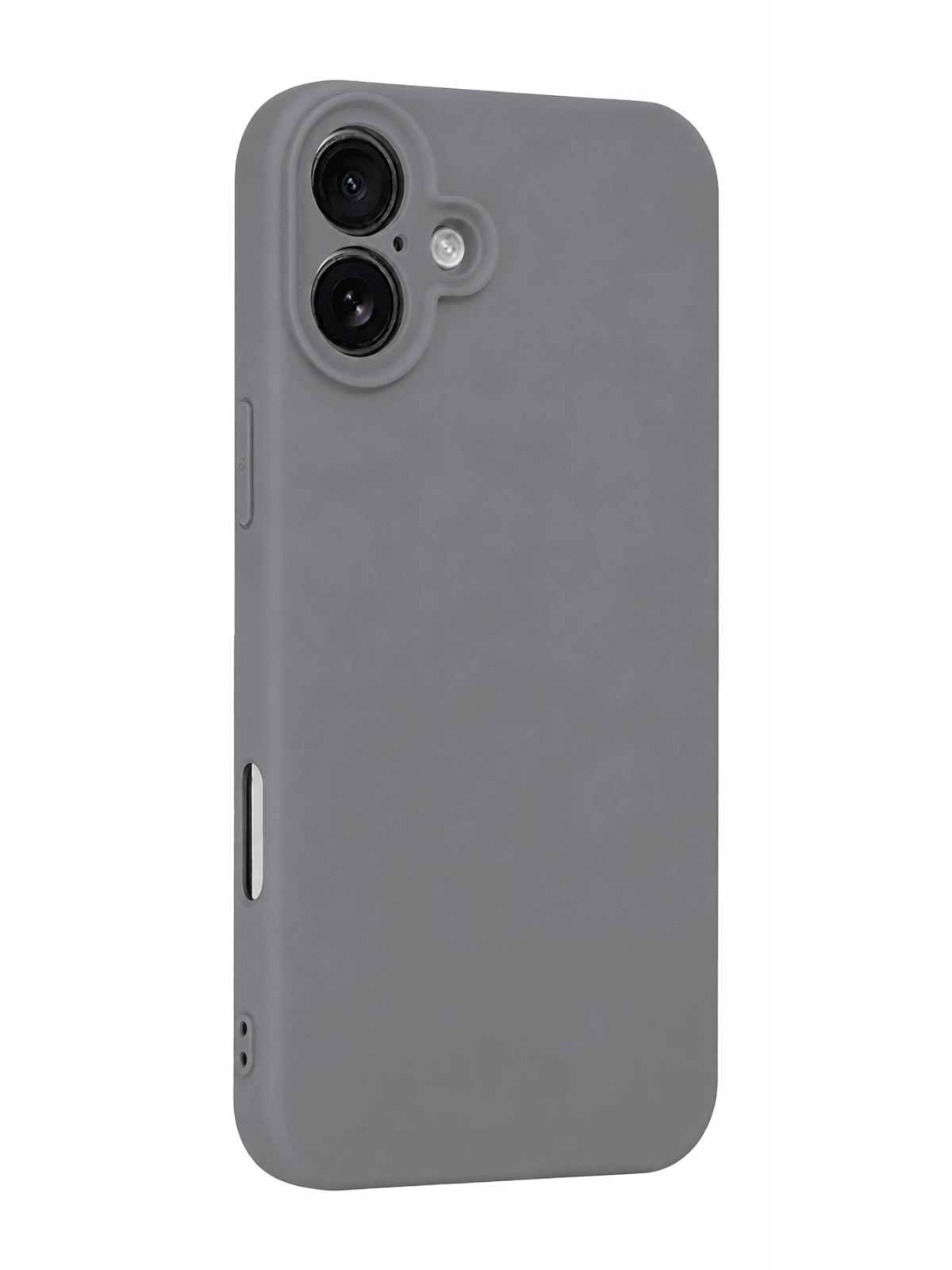 Newface Apple iPhone 16 Plus Kılıf First Silikon - Gri
