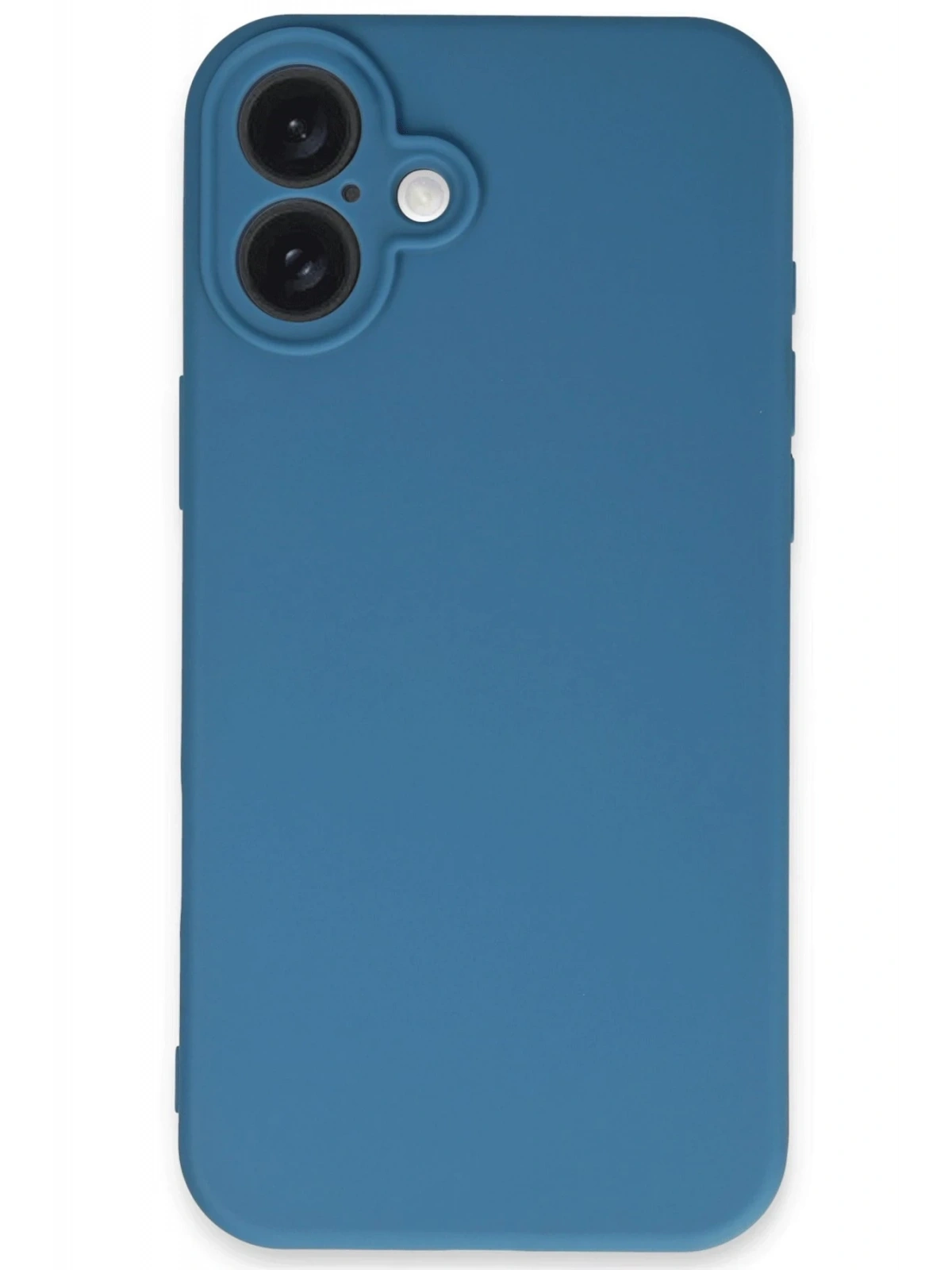 Newface Apple iPhone 16 Plus Kılıf First Silikon - Mavi