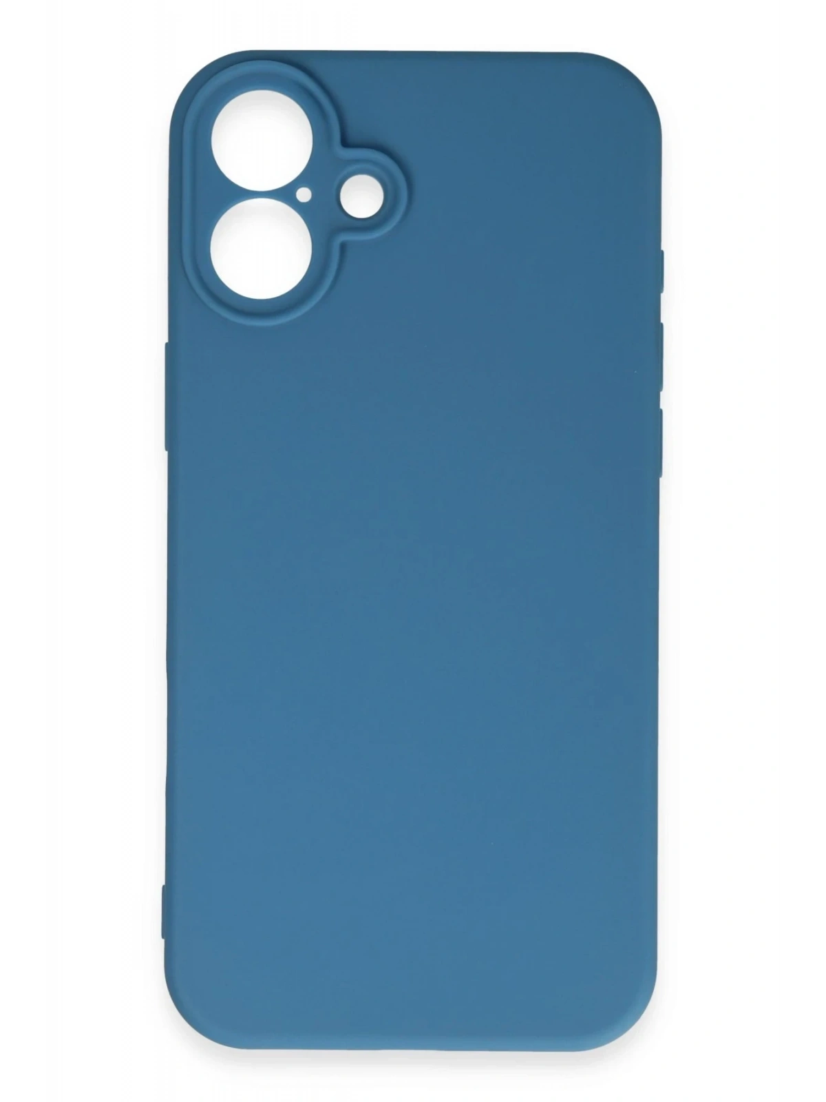 Newface Apple iPhone 16 Plus Kılıf First Silikon - Mavi