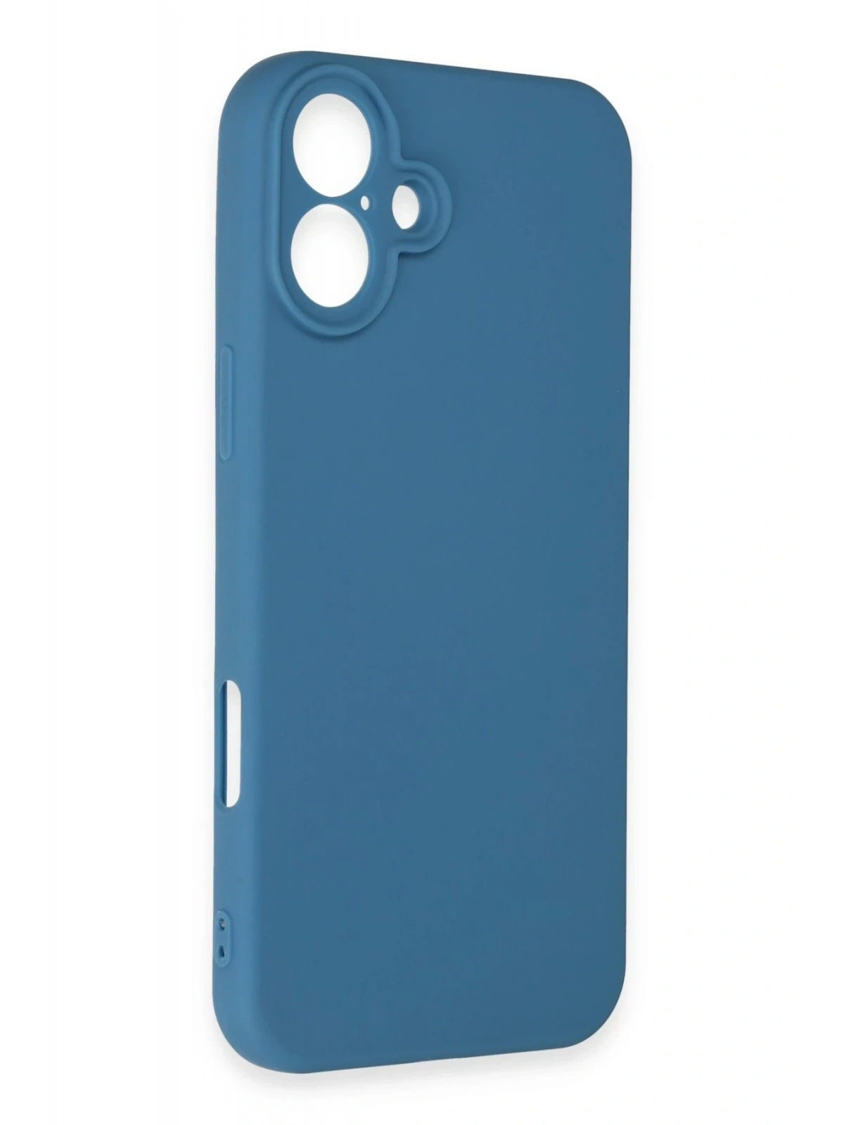 Newface Apple iPhone 16 Plus Kılıf First Silikon - Mavi