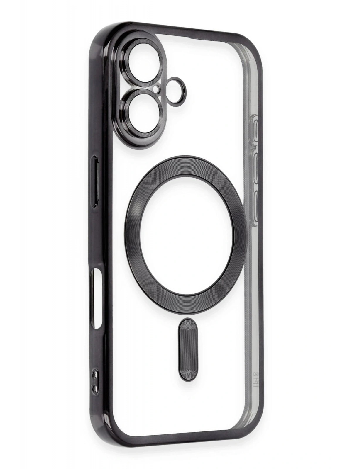 Newface Apple iPhone 16 Plus Kılıf Kross Magneticsafe Kapak - Siyah