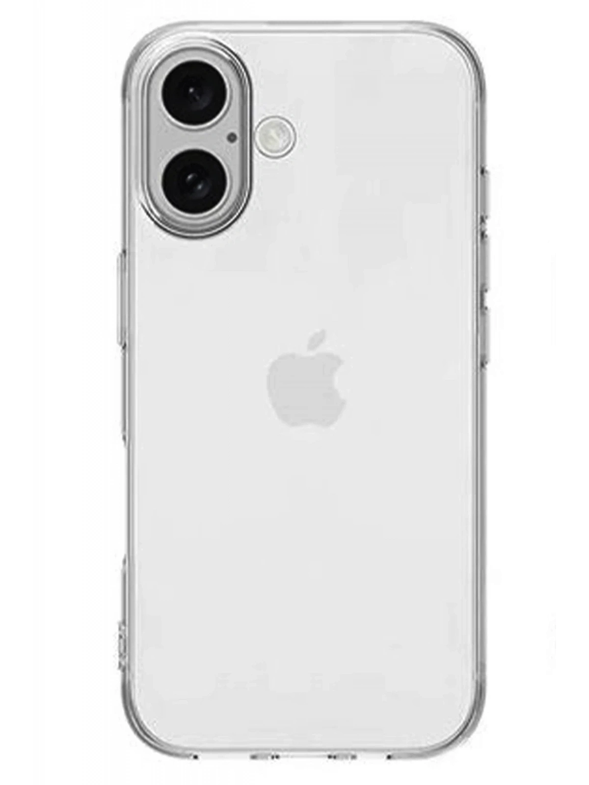 Newface Apple iPhone 16 Plus Kılıf Lüx Şeffaf Silikon