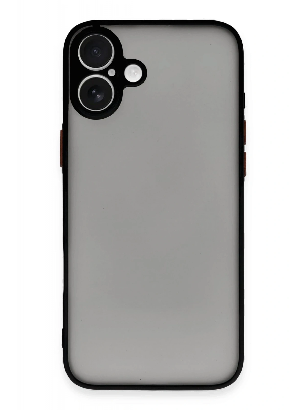 Newface Apple iPhone 16 Plus Kılıf Montreal Silikon Kapak - Siyah
