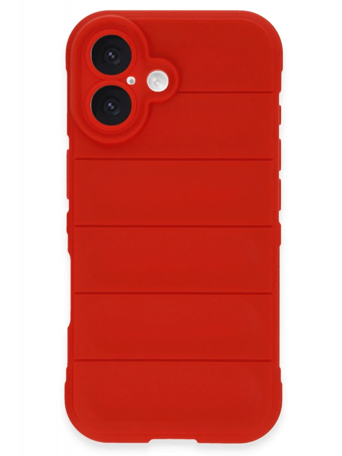 Newface Apple iPhone 16 Plus Kılıf Optimum Silikon - Kırmızı