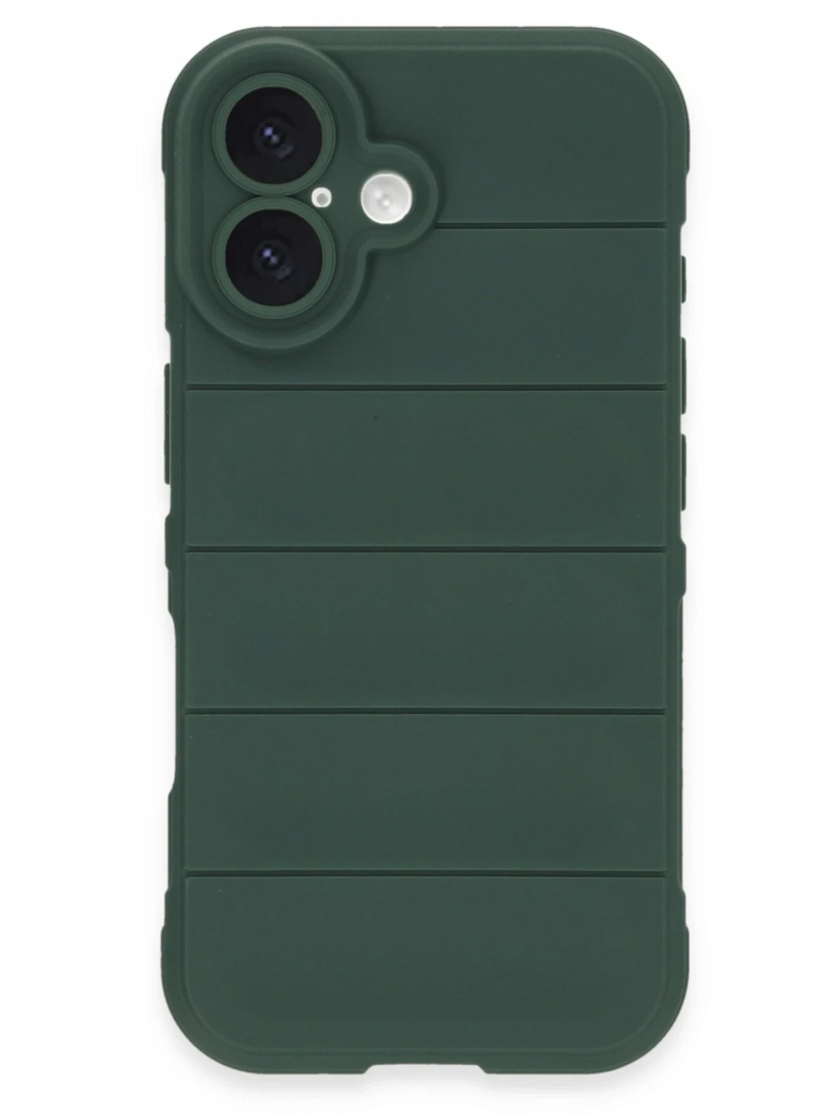 Newface Apple iPhone 16 Plus Kılıf Optimum Silikon - Koyu Yeşil