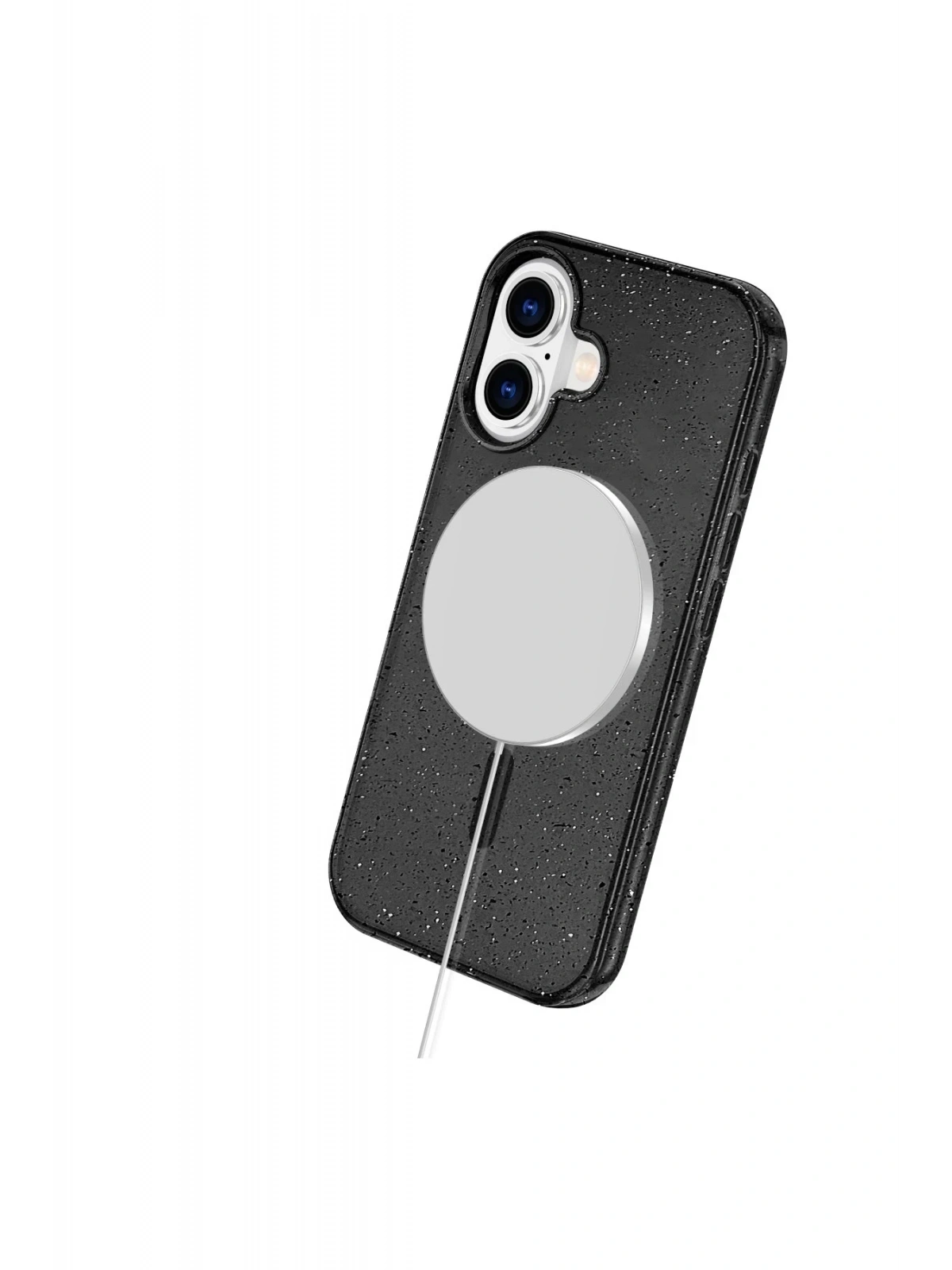 Newface Apple iPhone 16 Plus Kılıf Star Magsafe Kapak - Siyah