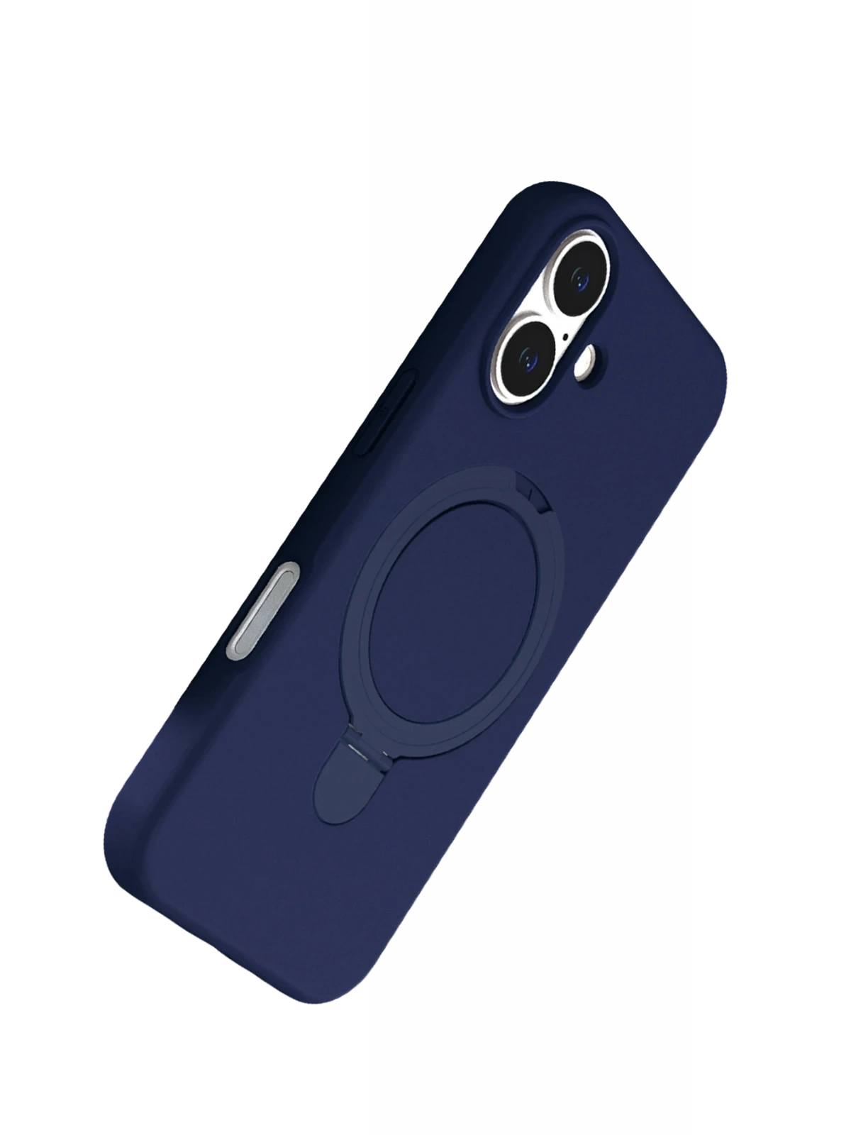 Newface Apple iPhone 16 Plus Regal Magsafe Standlı Kapak - Lacivert