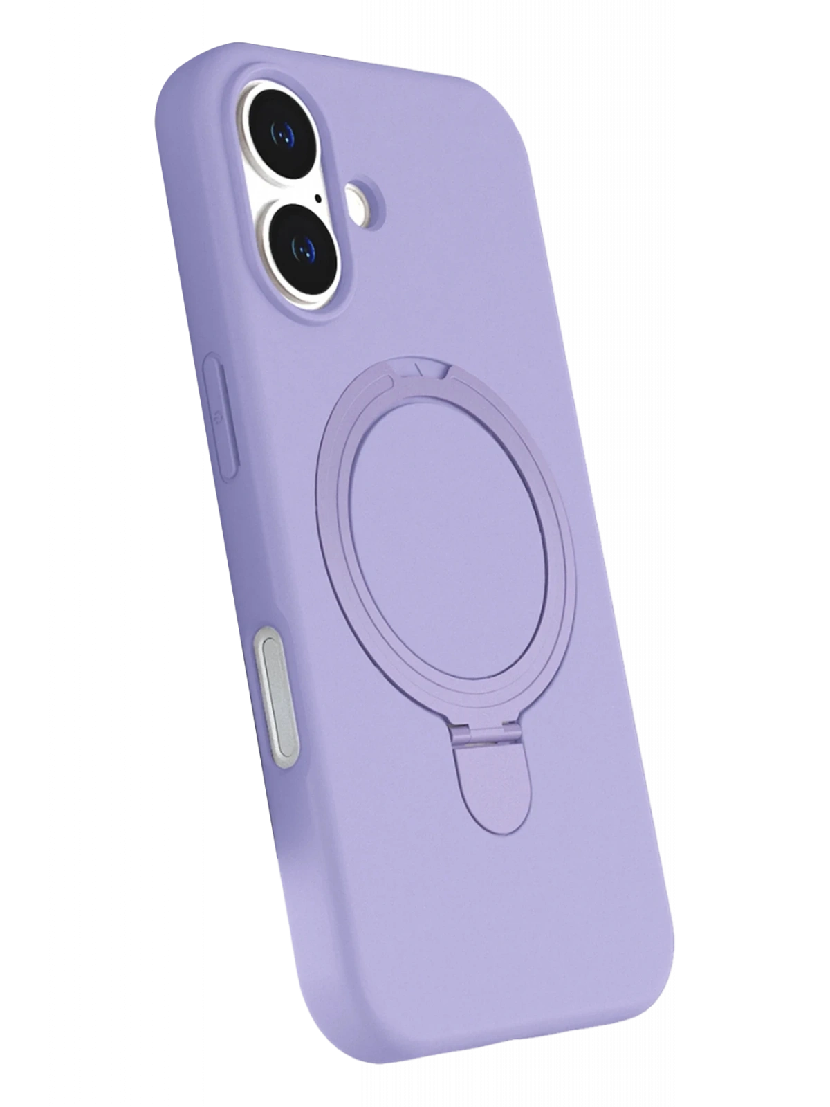Newface Apple iPhone 16 Plus Regal Magsafe Standlı Kapak - Lila