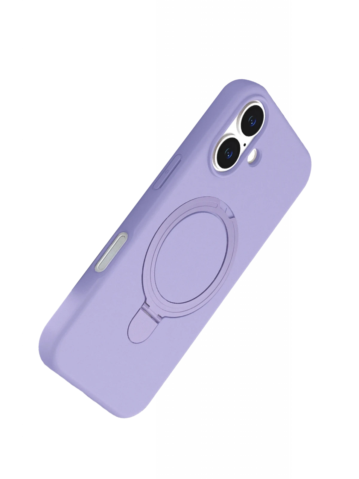 Newface Apple iPhone 16 Plus Regal Magsafe Standlı Kapak - Lila