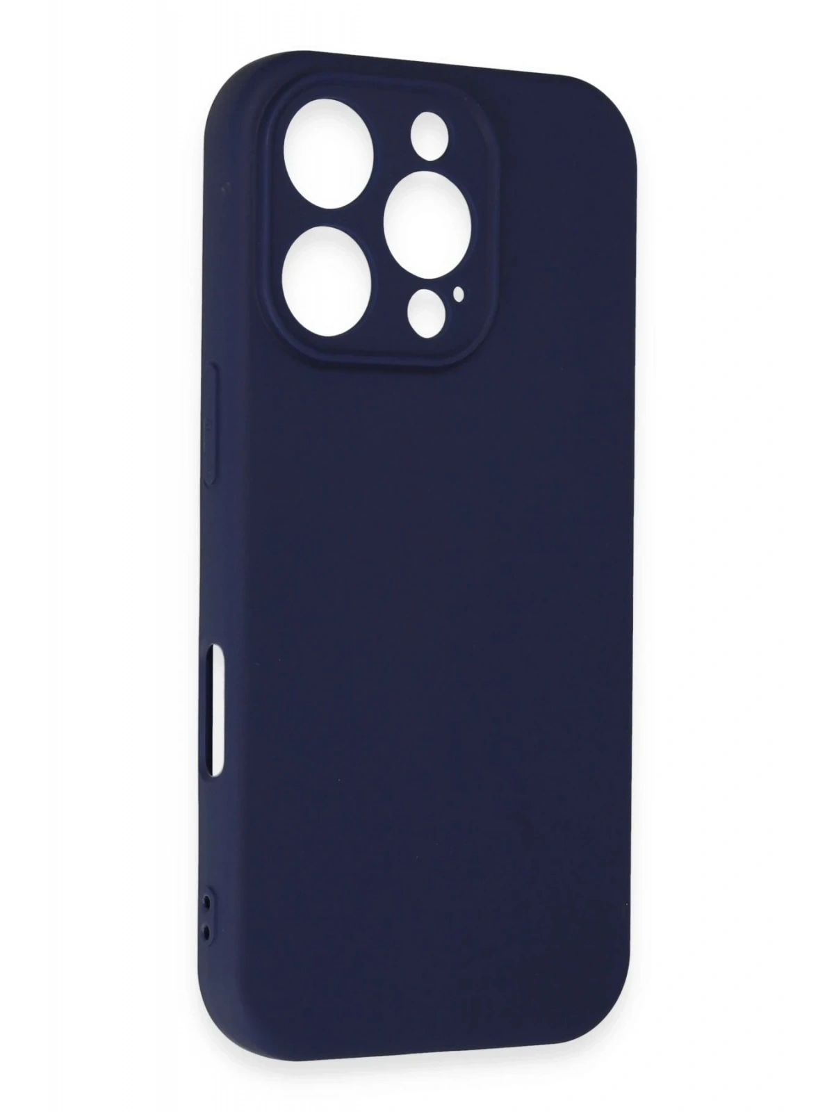 Newface Apple iPhone 16 Pro Kılıf First Silikon - Lacivert