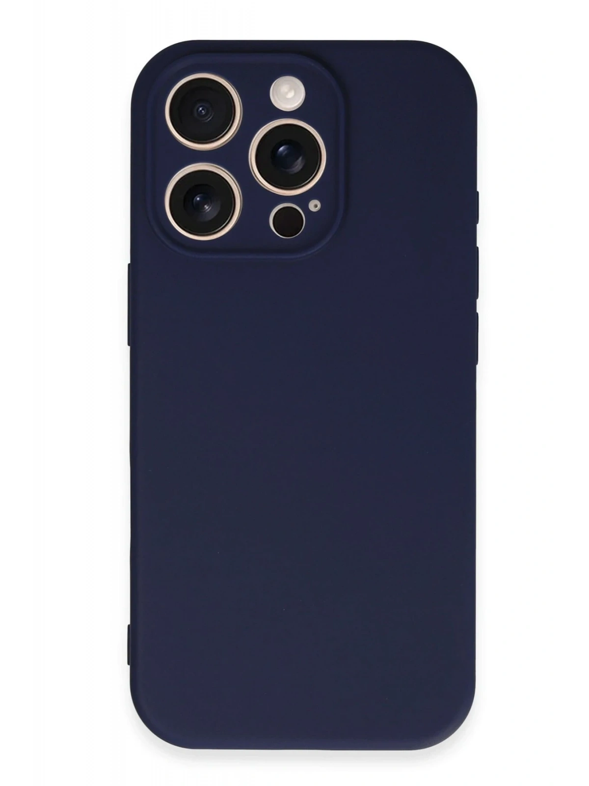 Newface Apple iPhone 16 Pro Kılıf First Silikon - Lacivert