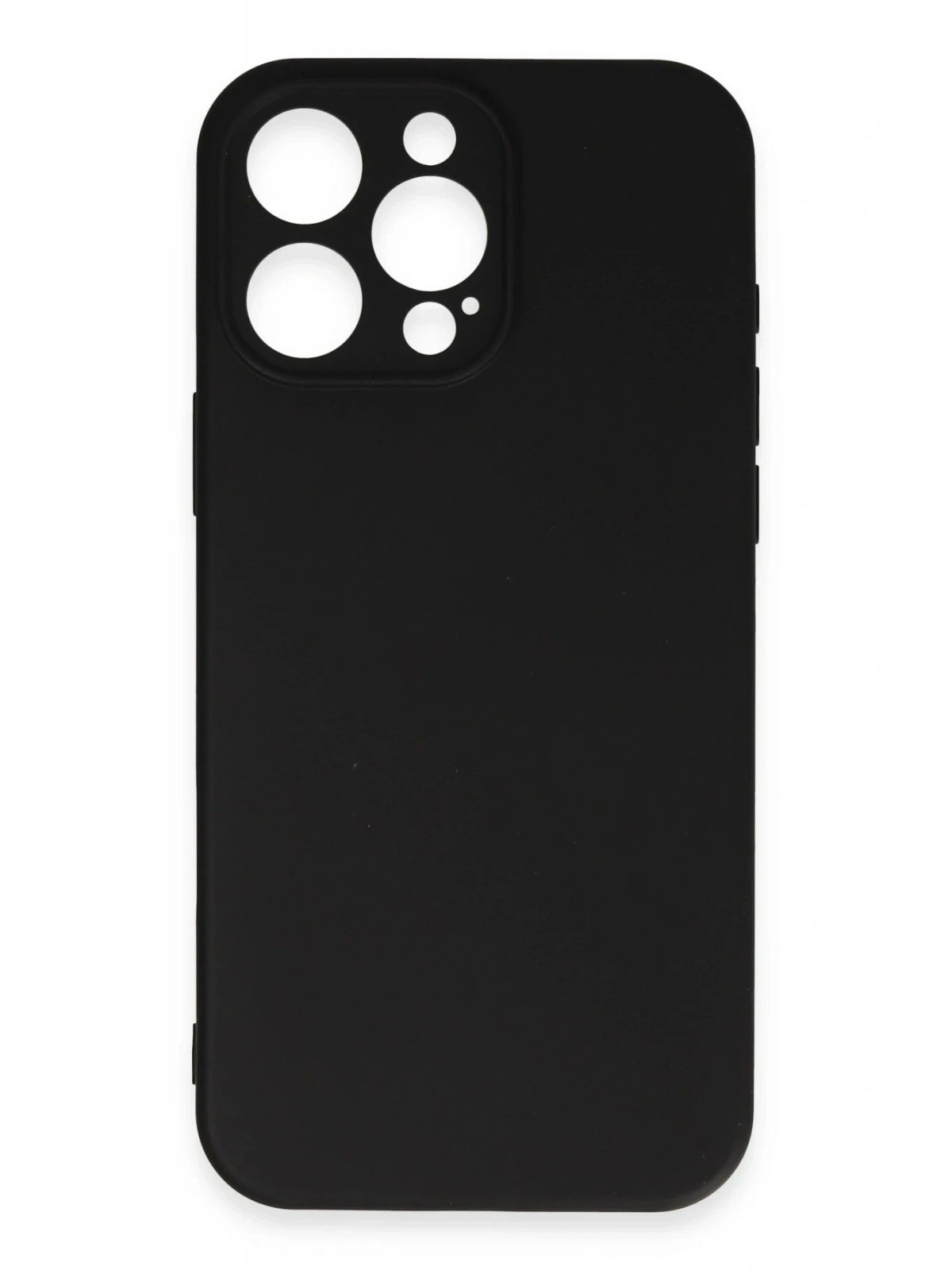 Newface Apple iPhone 16 Pro Kılıf First Silikon - Siyah
