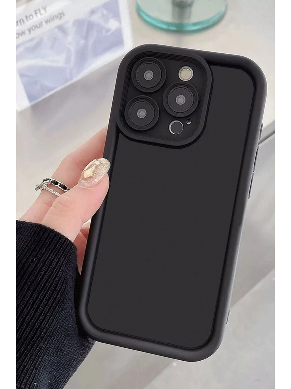 Newface Apple iPhone 16 Pro Kılıf Viera Silikon - Mavi