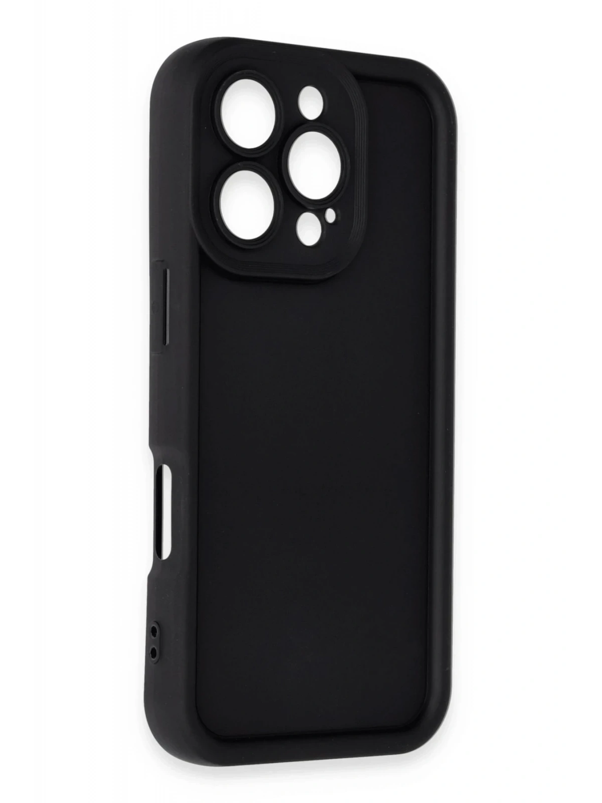 Newface Apple iPhone 16 Pro Kılıf Viera Silikon - Siyah